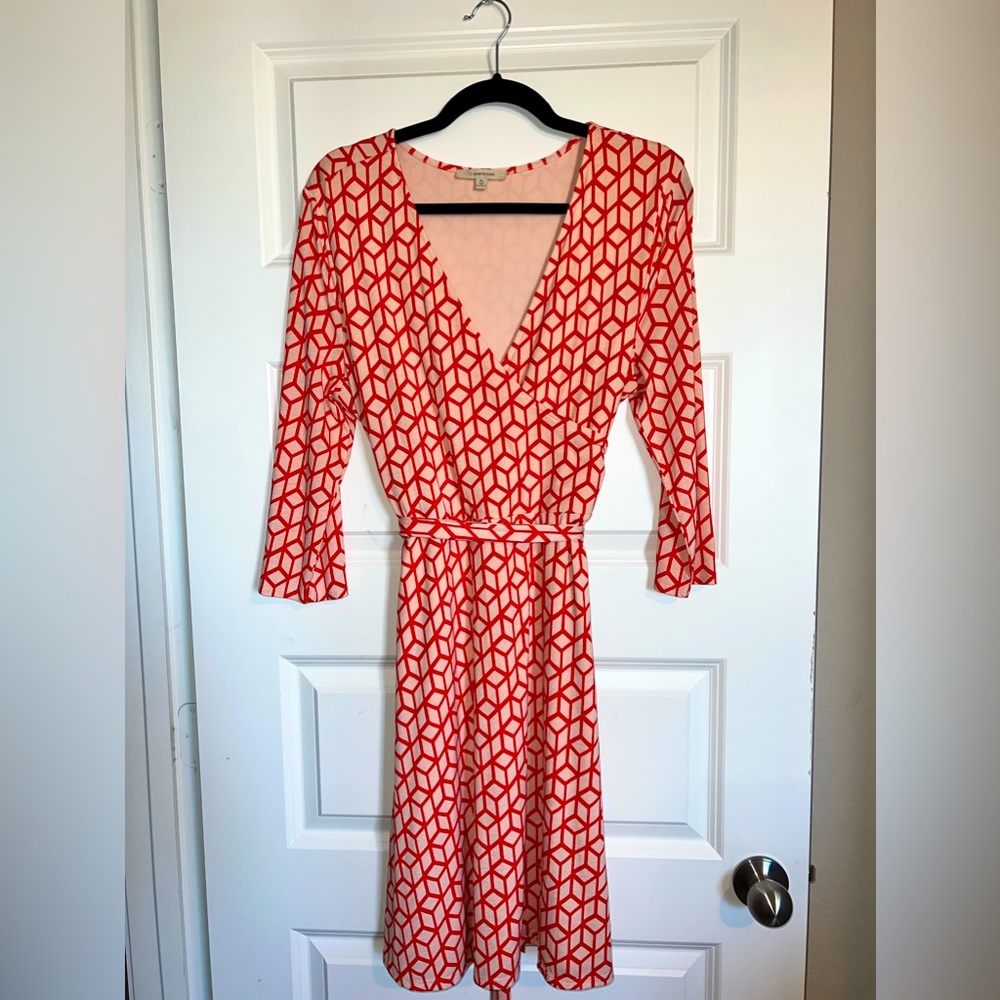41 Hawthorn Renesme Jersey Faux Wrap Dress